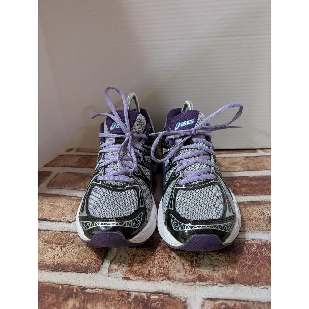 ASICS GEL-Exalte 2 Women's Running Shoes Size 10 US Gray Purple T4B6N Pre-owned - Picture 3 of 9